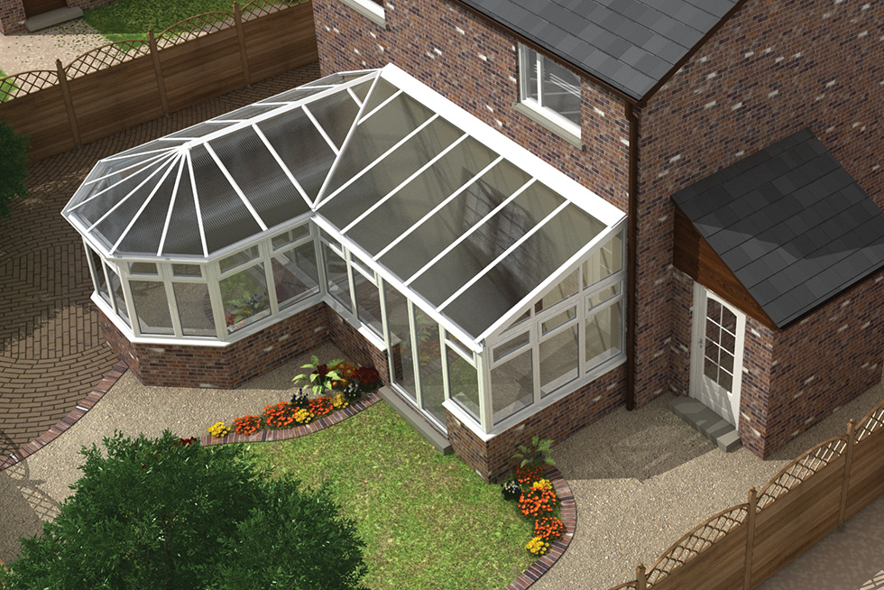 Combination style conservatory