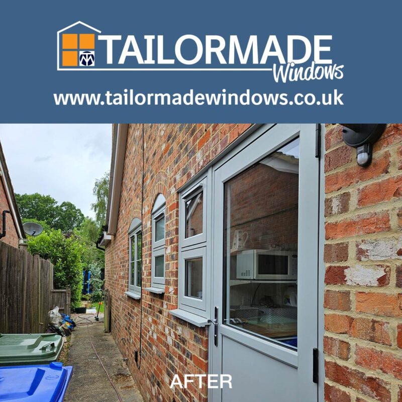 New back doors and windows